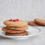 Rosemary Pink Peppercorn Cookies