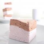 Strawberry Chocolate Double Layer Marshmallows